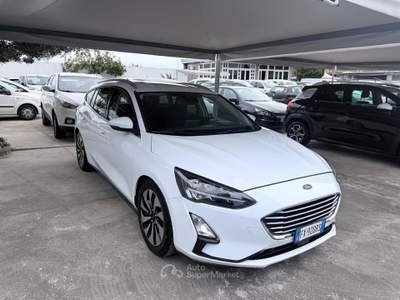 Ford Focus EcoBlue 120 CV automatico SW Vignale Co-Pilot Bianco usata Giugliano in Campania