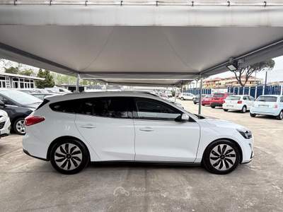 Ford Focus EcoBlue 120 CV automatico SW Vignale Co-Pilot Bianco usata Giugliano in Campania