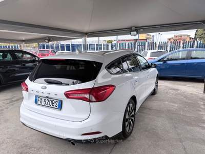 Ford Focus EcoBlue 120 CV automatico SW Vignale Co-Pilot Bianco usata Giugliano in Campania