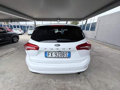 Ford Focus EcoBlue 120 CV automatico SW Vignale Co-Pilot Bianco usata Giugliano in Campania