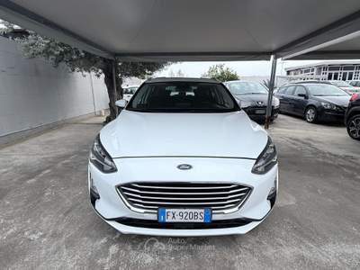 Ford Focus EcoBlue 120 CV automatico SW Vignale Co-Pilot Bianco usata Giugliano in Campania