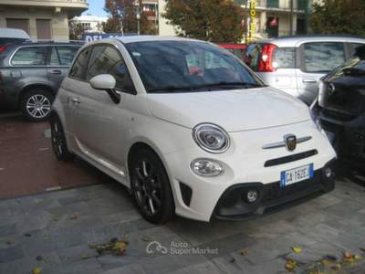 Abarth 595 1.4 TURBO T-JET 145 CV Bianco usata Albissola Marina