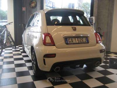 Abarth 595 1.4 TURBO T-JET 145 CV Bianco usata Albissola Marina