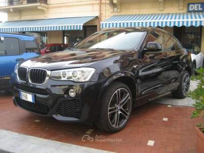 BMW X4 XDRIVE 20D MSPORT Nero usata Albissola Marina
