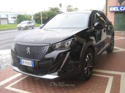Peugeot 2008 PURETECH 100 S-S ALLURE Nero usata Albissola Marina