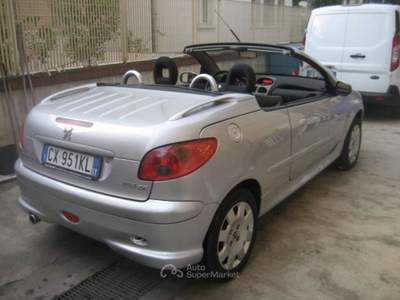 Peugeot 206 1.6 16V CC QUIKSILVER Argento usata Albissola Marina