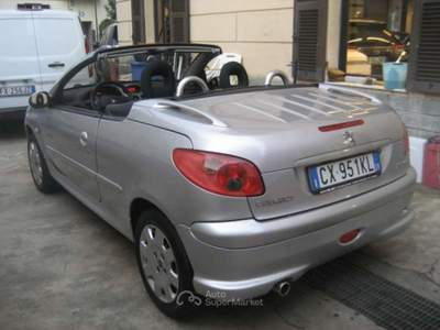 Peugeot 206 1.6 16V CC QUIKSILVER Argento usata Albissola Marina