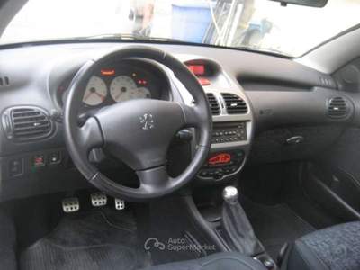 Peugeot 206 1.6 16V CC QUIKSILVER Argento usata Albissola Marina