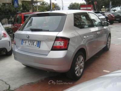 Skoda Fabia 1.4 TDI 75 CV AMBITION 5P Argento usata Albissola Marina