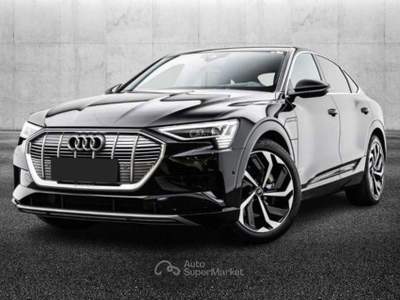 Audi e-tron SPB 55 quattro S line edition Nero usata Pieve di Cento