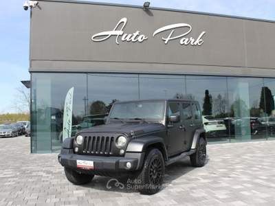 Jeep Wrangler Unlimited 2.8 CRD DPF SAHARA Auto Nero usata Trebaseleghe