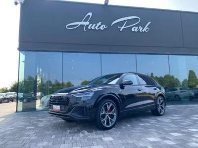Audi Q8 50TDI 286CV QUATTRO S-LINE-MATRIX-B&amp;O-TETTO Nero usata Trebaseleghe