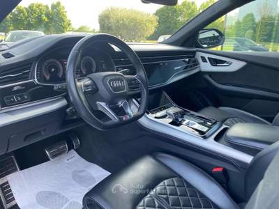 Audi Q8 50TDI 286CV QUATTRO S-LINE-MATRIX-B&amp;O-TETTO Nero usata Trebaseleghe