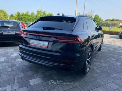 Audi Q8 50TDI 286CV QUATTRO S-LINE-MATRIX-B&amp;O-TETTO Nero usata Trebaseleghe