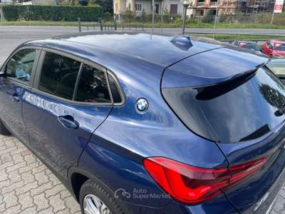 BMW X2 sDrive18i Advantage + PELLE+LUCI AMBIENT+SED.ELET. Blu/Azzurro usata Arsago Seprio