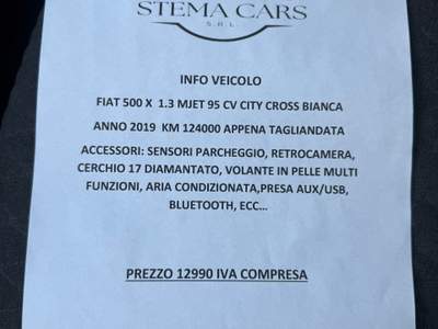 Fiat 500X City cross usata Aprilia