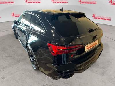 Audi RS 6 Avant 4.0 TFSI V8 tiptronic TETTO/CARBOCERAMICI/22 Nero usata Genova