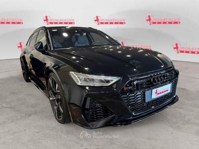 Audi RS 6 Avant 4.0 TFSI V8 tiptronic TETTO/CARBOCERAMICI/22 Nero usata Genova