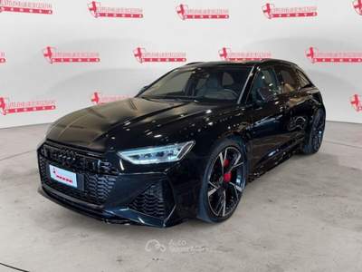 Audi RS 6 Avant 4.0 TFSI V8 tiptronic TETTO/CARBOCERAMICI/22 Nero usata Genova
