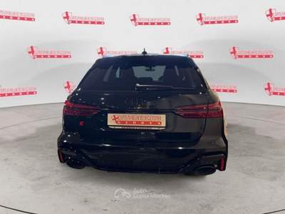 Audi RS 6 Avant 4.0 TFSI V8 tiptronic TETTO/CARBOCERAMICI/22 Nero usata Genova