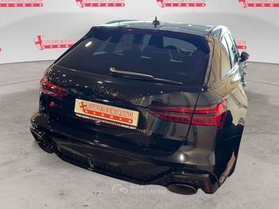 Audi RS 6 Avant 4.0 TFSI V8 tiptronic TETTO/CARBOCERAMICI/22 Nero usata Genova