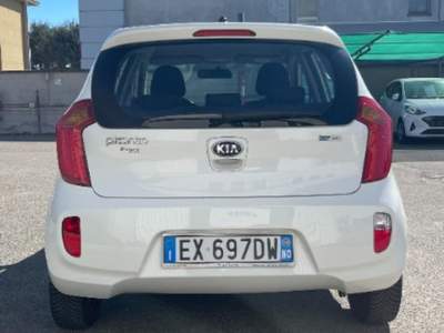Kia Picanto 1.0 12V EcoGPL 5 porte Glam Bianco usata Novara