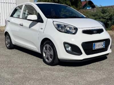 Kia Picanto 1.0 12V EcoGPL 5 porte Glam Bianco usata Novara