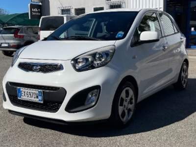 Kia Picanto 1.0 12V EcoGPL 5 porte Glam Bianco usata Novara