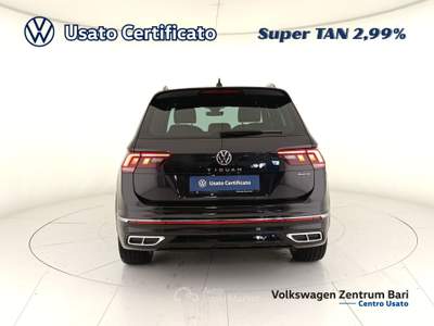 Volkswagen Tiguan 2.0 tdi r-line 4motion 150cv dsg Nero usata Bari