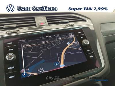 Volkswagen Tiguan 2.0 tdi r-line 4motion 150cv dsg Nero usata Bari