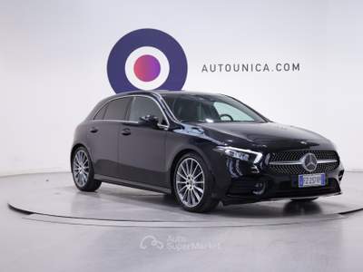 Mercedes-Benz Classe A D AUTOMATIC PREMIUM FULL LED Nero usata Brescia