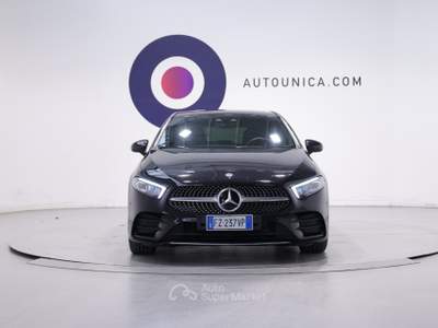 Mercedes-Benz Classe A D AUTOMATIC PREMIUM FULL LED Nero usata Brescia