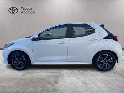 Toyota Yaris 1.5 Hybrid 5 porte Trend Bianco usata Caresanablot