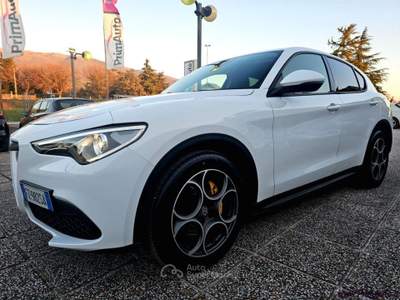 Alfa Romeo Stelvio 2.2 Turbodiesel 160 CV AT8 RWD Sport-Tech Bianco usata Trevi
