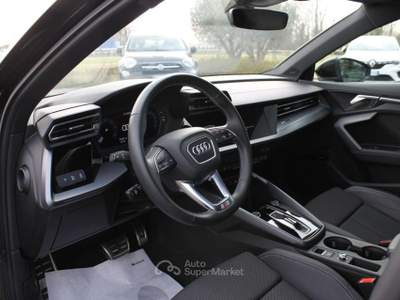 Audi A3 SPB 35TDI S tronic S line -MATRIX e TETTO APRIBILE Nero usata Trebaseleghe