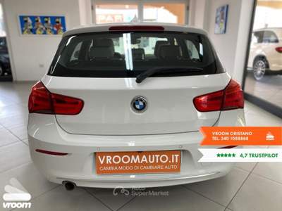 BMW Serie 1 118d 118d 5p. Urban Bianco usata Oristano