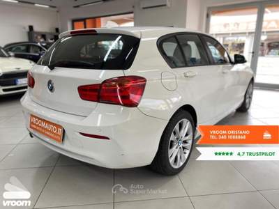BMW Serie 1 118d 118d 5p. Urban Bianco usata Oristano