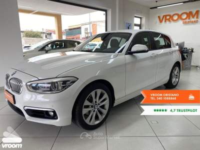 BMW Serie 1 118d 118d 5p. Urban Bianco usata Oristano