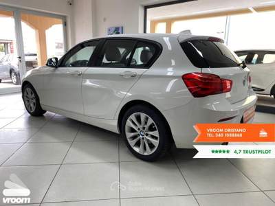 BMW Serie 1 118d 118d 5p. Urban Bianco usata Oristano
