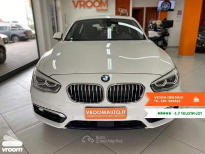 BMW Serie 1 118d 118d 5p. Urban Bianco usata Oristano