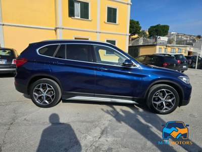 BMW X1 xdrive18d Msport auto my18 Blu/Azzurro usata Civitanova Marche