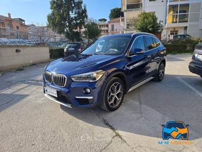 BMW X1 xdrive18d Msport auto my18 Blu/Azzurro usata Civitanova Marche