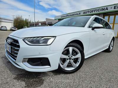 Audi A4 35 2.0 tdi mhev Business Advanced 163cv s-tronic Bianco usata San Stino di Livenza