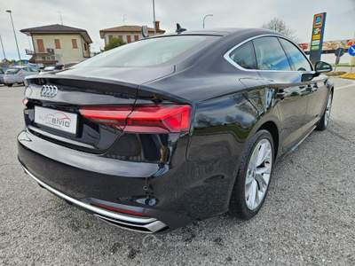 Audi A5 40 2.0 tdi Business Advanced 190cv s-tronic Nero usata San Stino di Livenza
