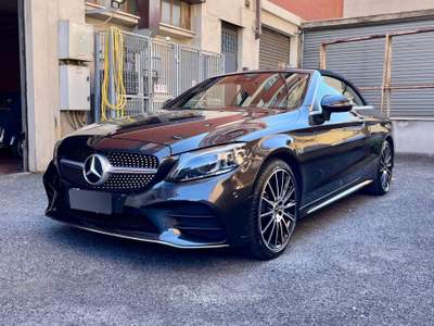Mercedes-Benz Classe C d 4Matic Auto Cabrio Premium Plus Grigio usata Roma