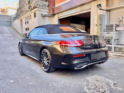 Mercedes-Benz Classe C d 4Matic Auto Cabrio Premium Plus Grigio usata Roma