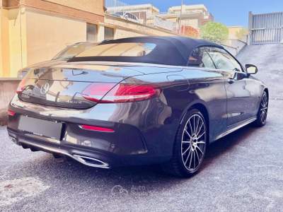 Mercedes-Benz Classe C d 4Matic Auto Cabrio Premium Plus Grigio usata Roma
