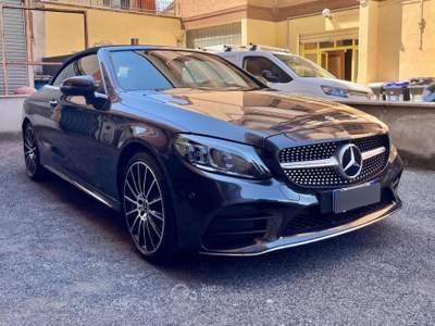 Mercedes-Benz Classe C d 4Matic Auto Cabrio Premium Plus Grigio usata Roma