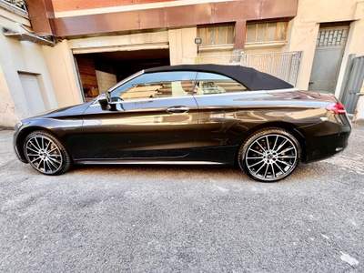 Mercedes-Benz Classe C d 4Matic Auto Cabrio Premium Plus Grigio usata Roma