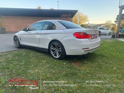 BMW Serie 4 430dA d Cabrio Sport 184cv auto Bianco usata Treviso